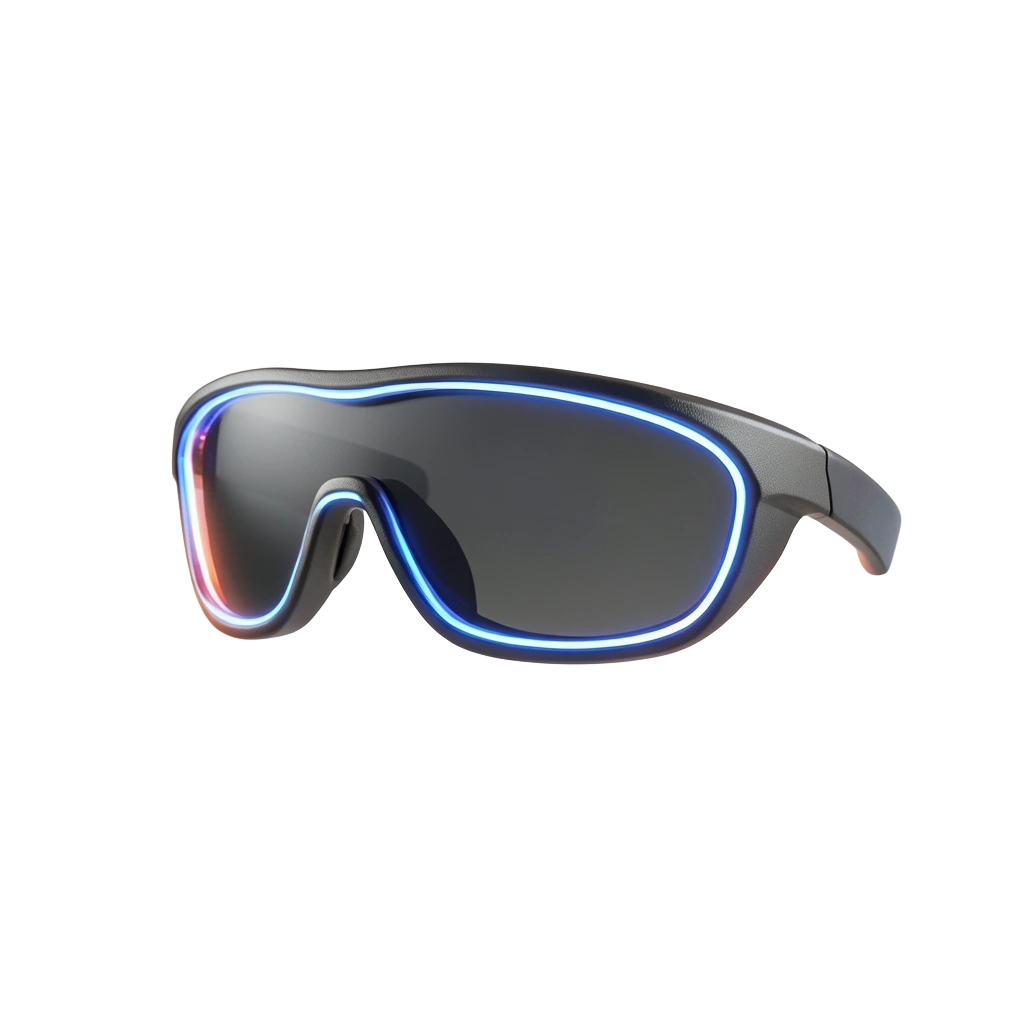 Glowing Cyber Visor