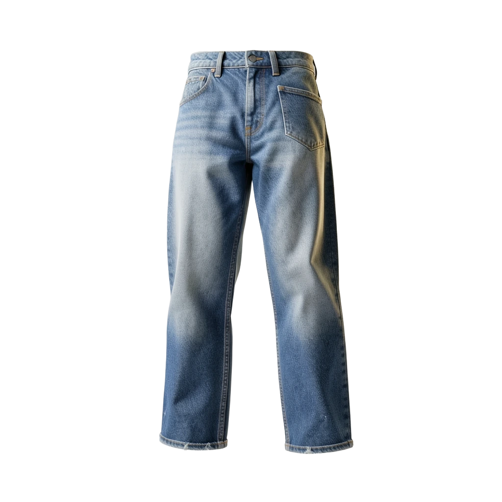 Blue Baggy 90s Jeans