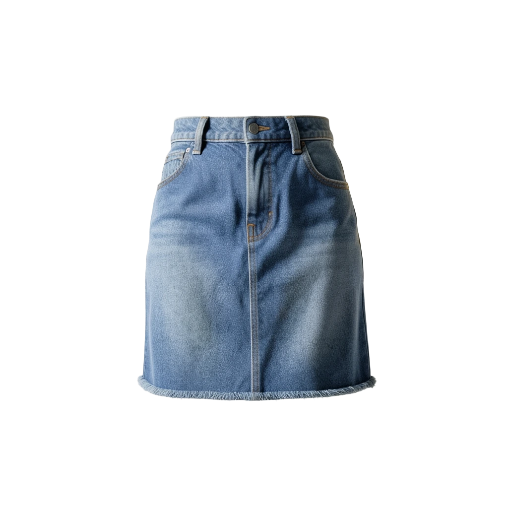 Denim Micro Skirt