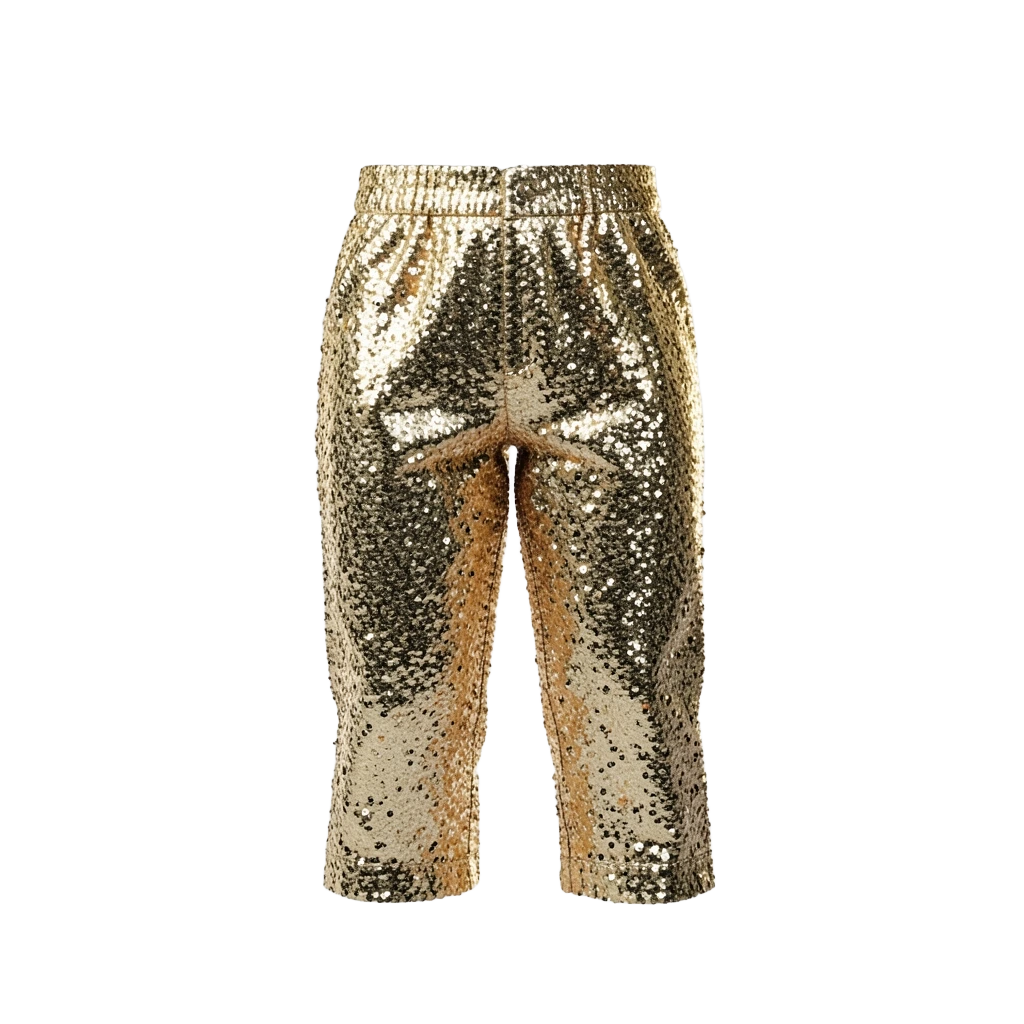 Gold Sequin Hot Pants