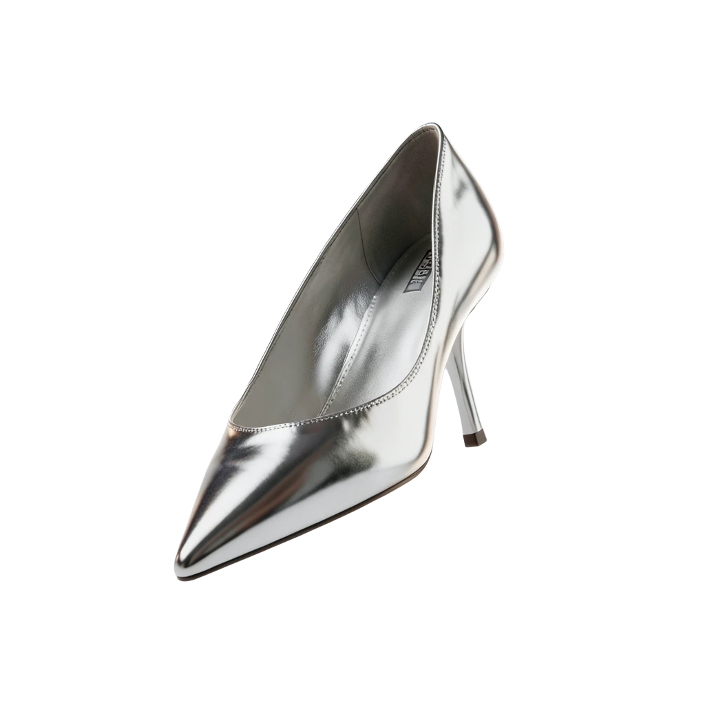 Chrome Mirror Stilettos