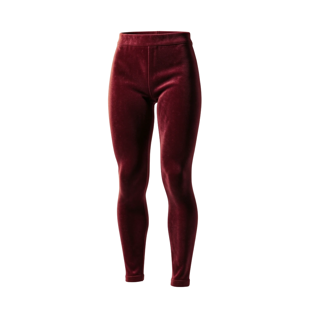 Blood Red Opaque Tights