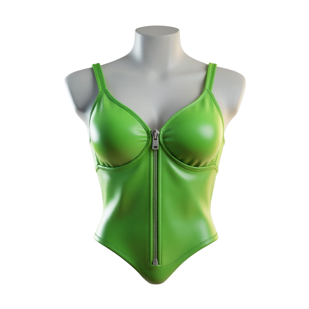 Acid Green Latex Top