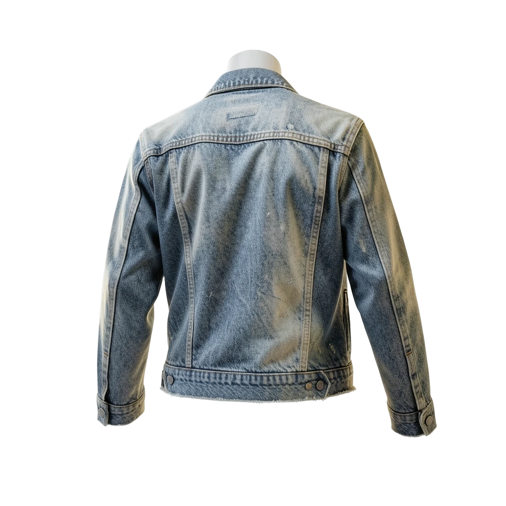 Acid Wash Denim Jacket