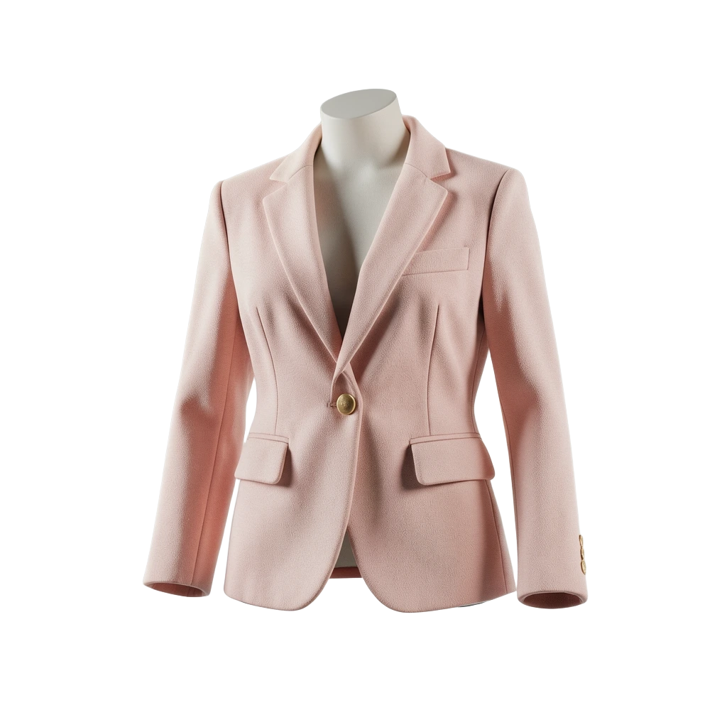 Blush Structured Blazer