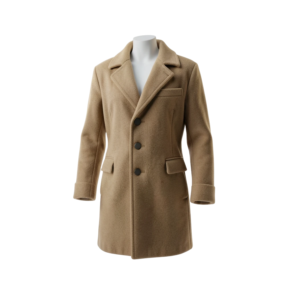 Camel Cashmere Coat