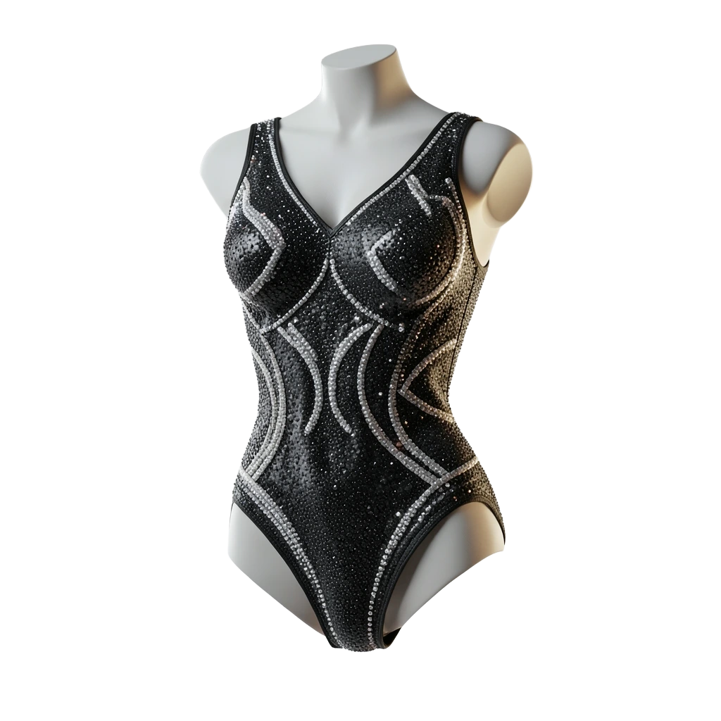 Beaded Leotard