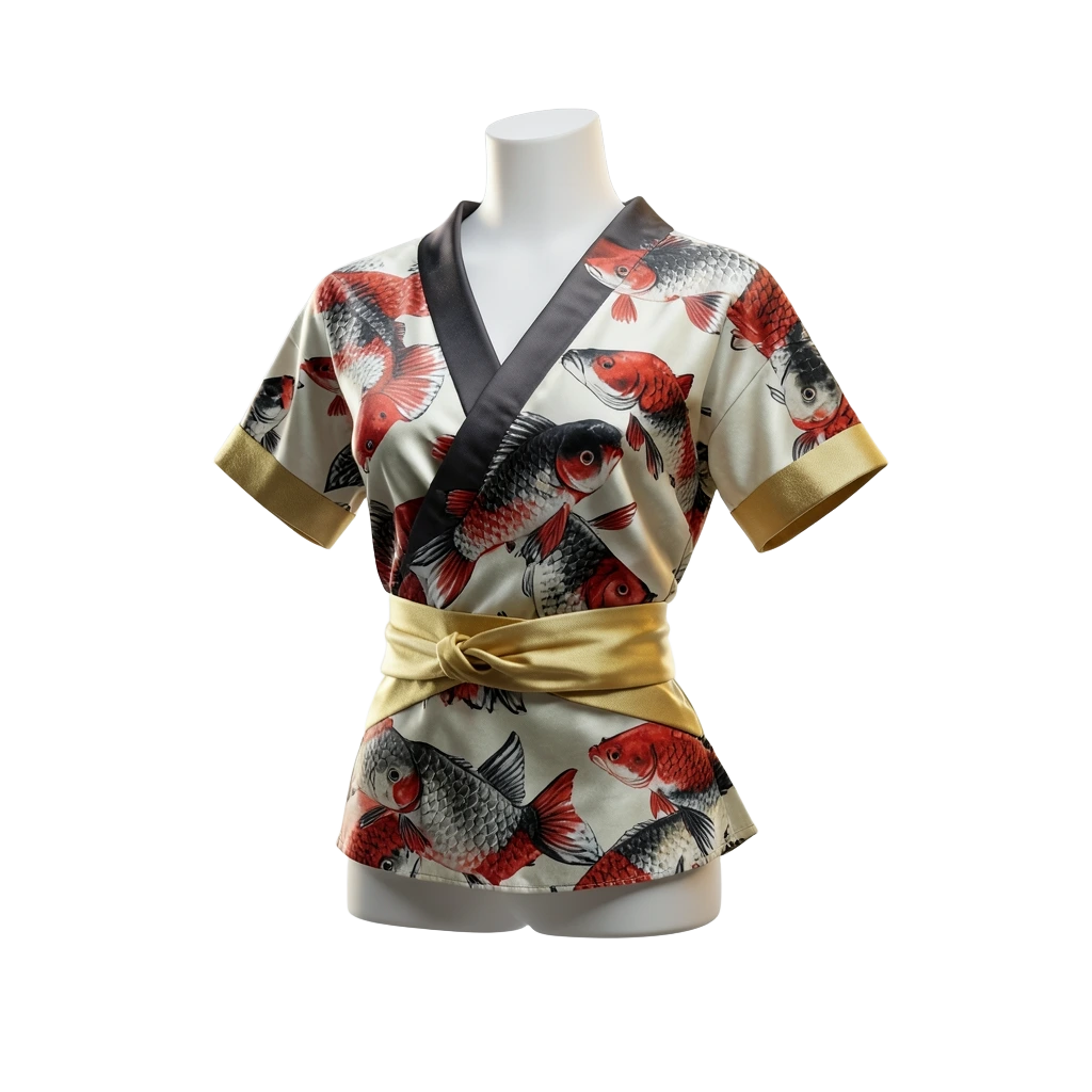 Kimono Mini Top