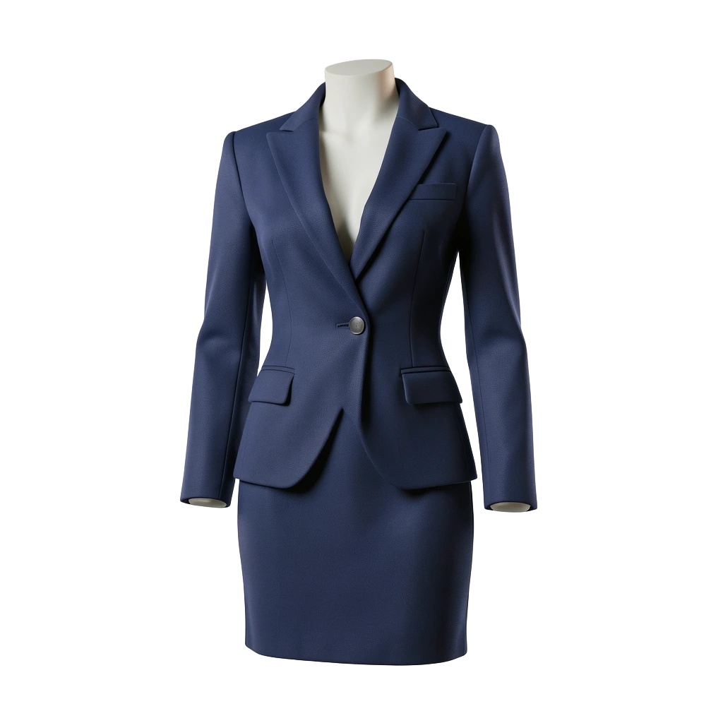 Navy Blazer Dress