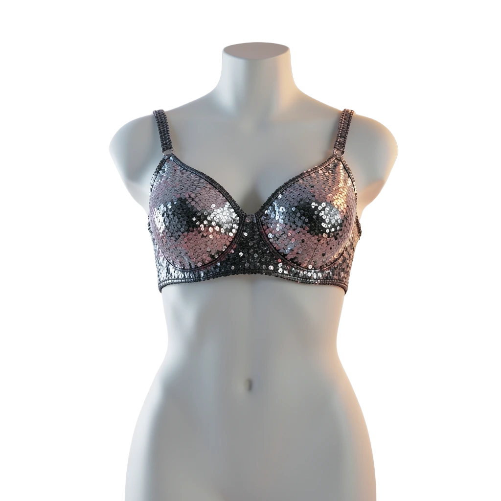 Glowing Neon Bralette
