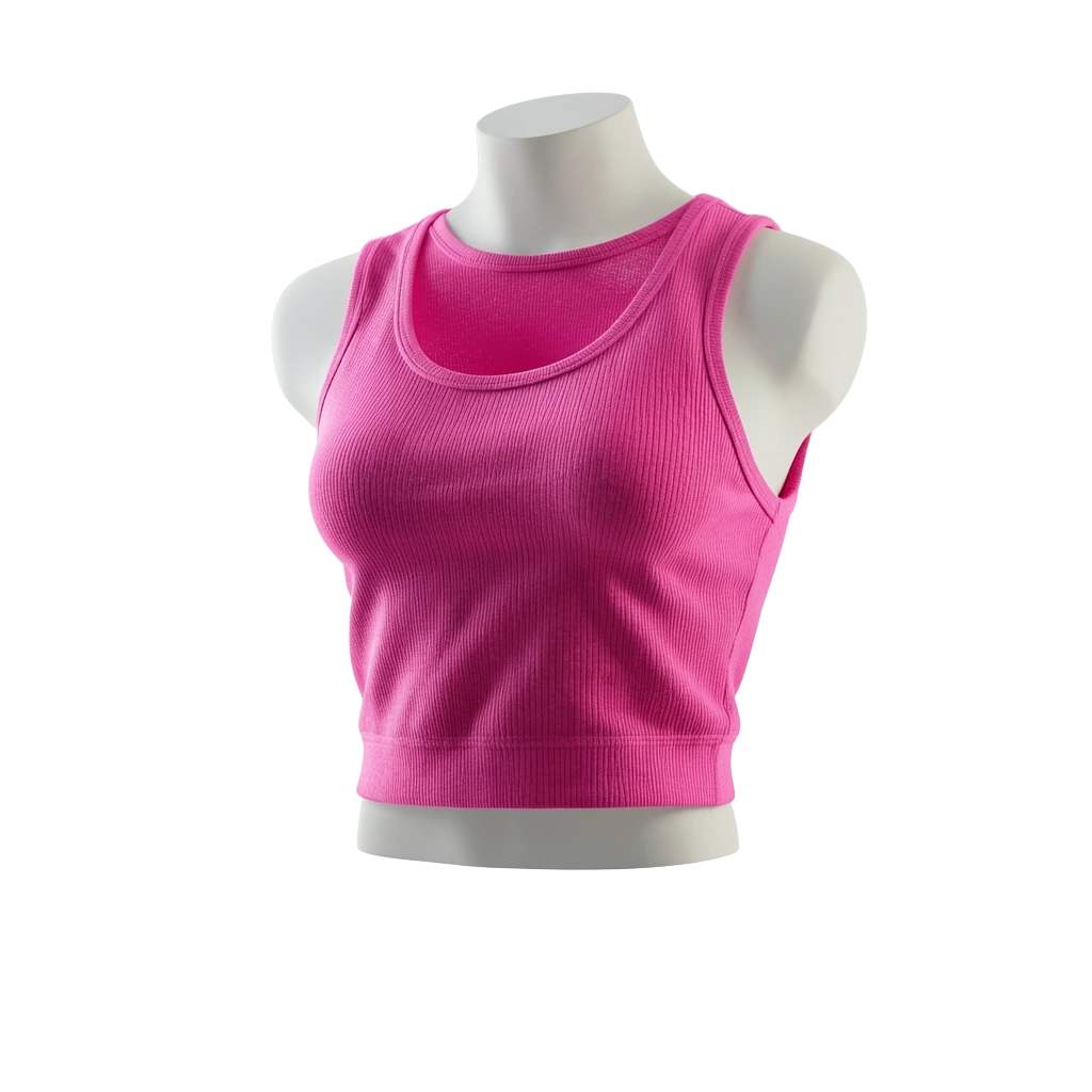 Pink Crop Tank
