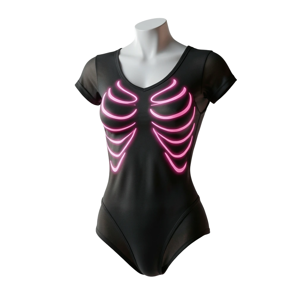 Glowing Ribs Bodysuit