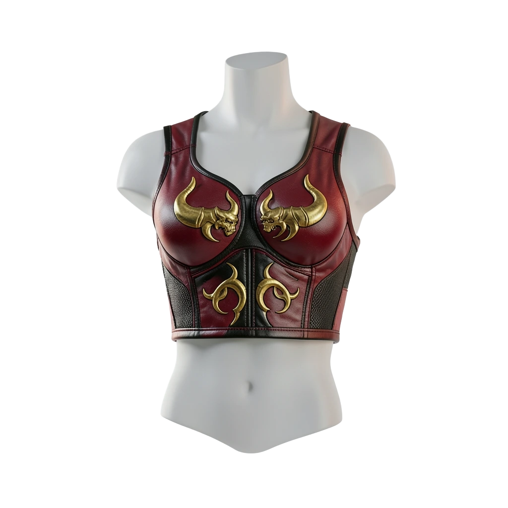 Oni Demon Crop Top