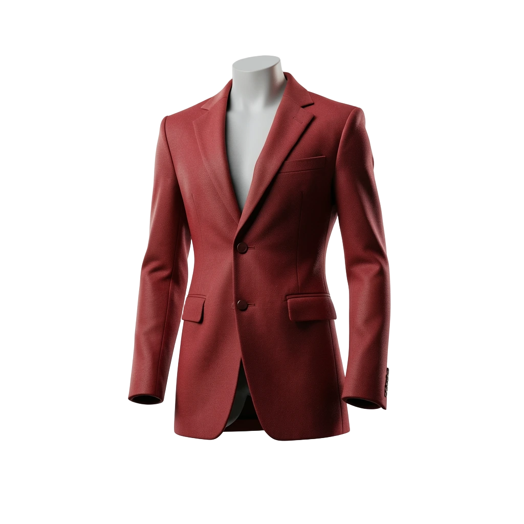 Red Power Suit