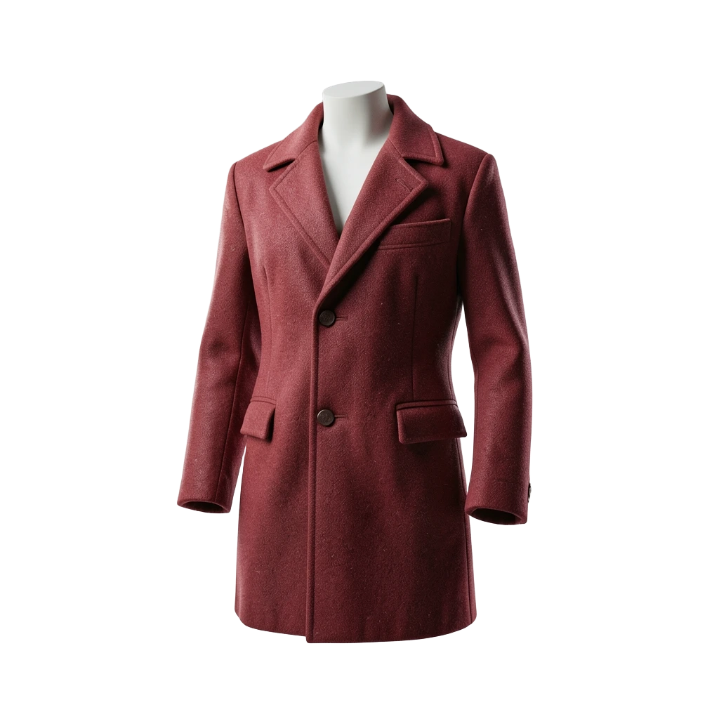 Red Vintage Coat
