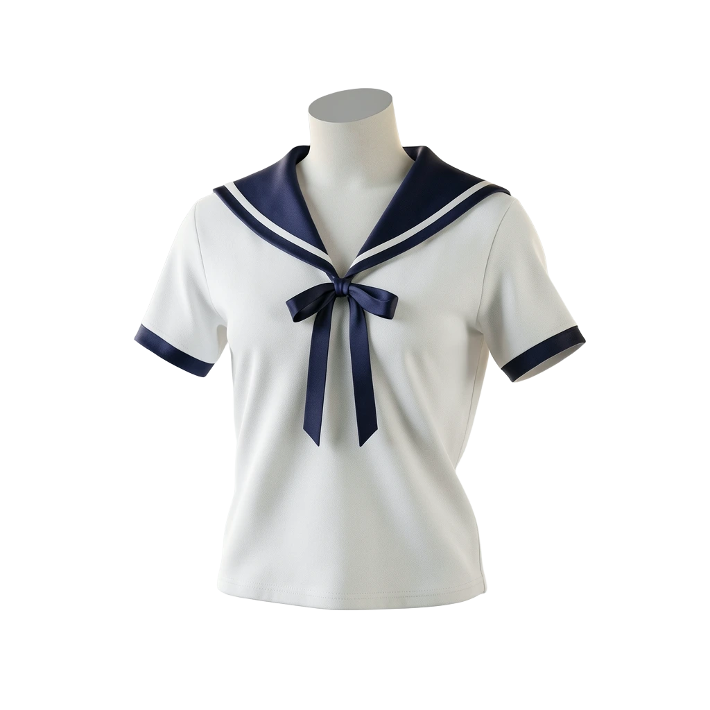 Schoolgirl Sailor Top