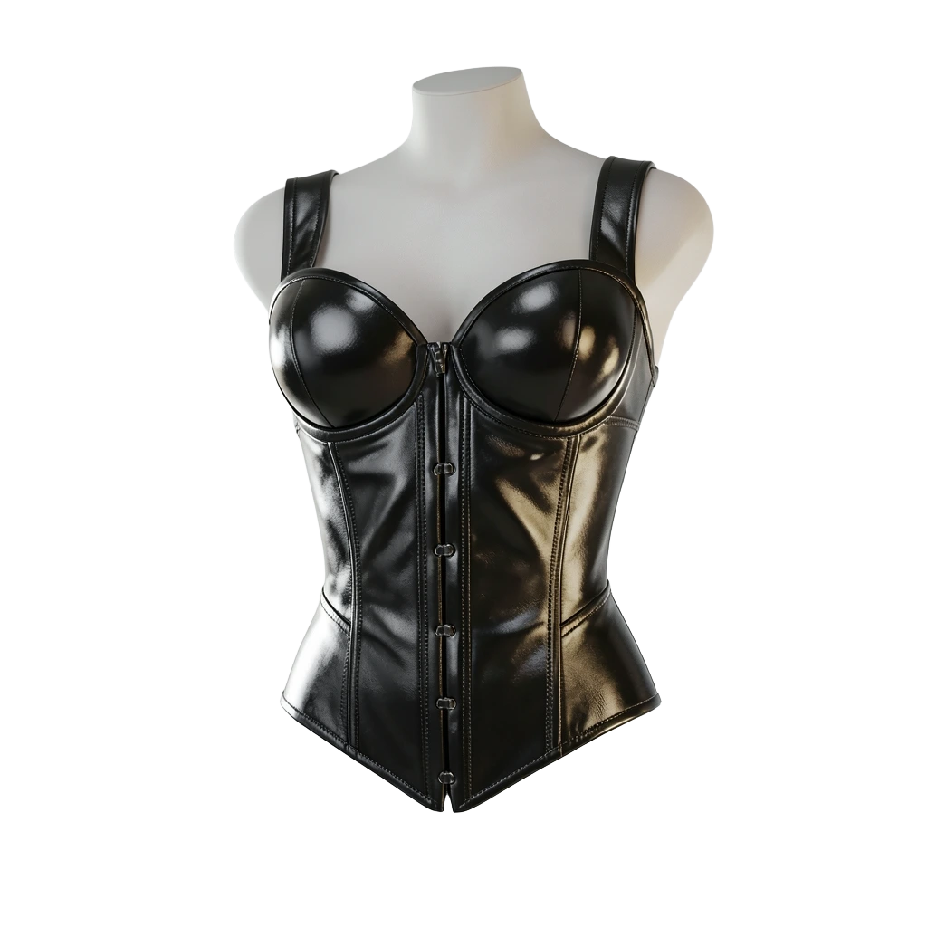 Gloss Vinyl Corset