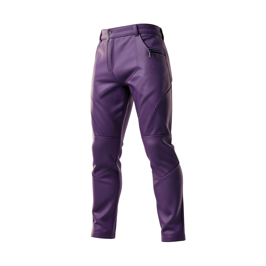 Purple Techwear Pants