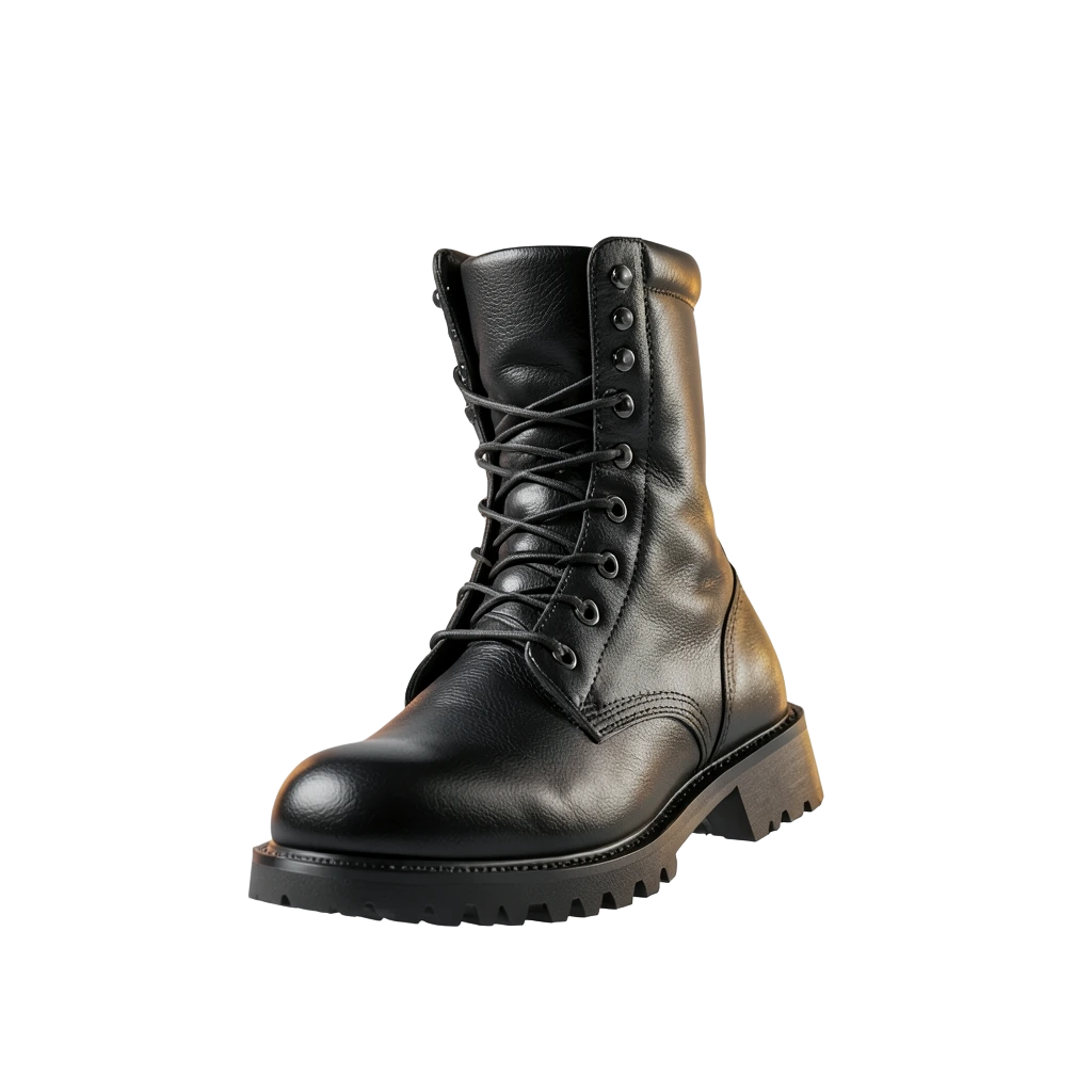 Black Combat Boots