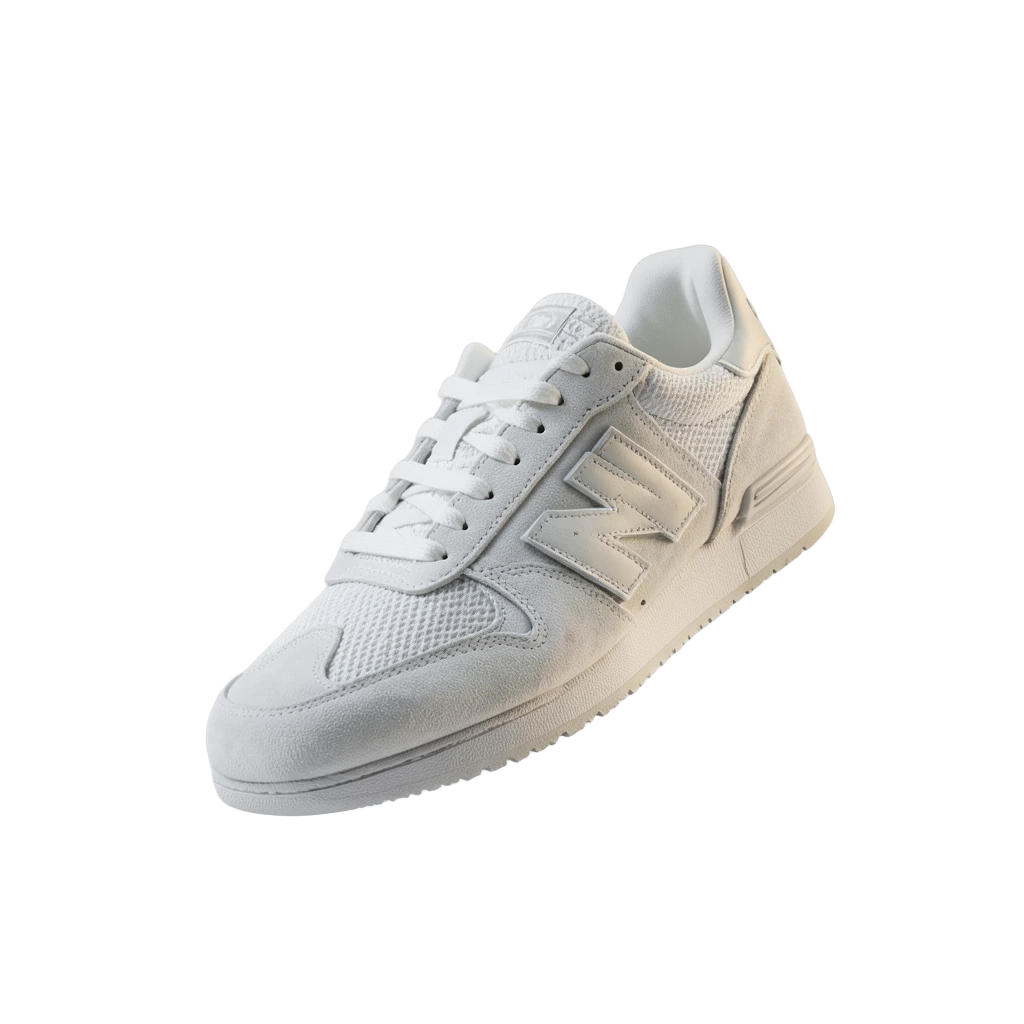 White Retro Sneakers