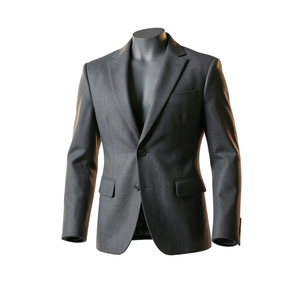 Charcoal Atelier Suit Jacket