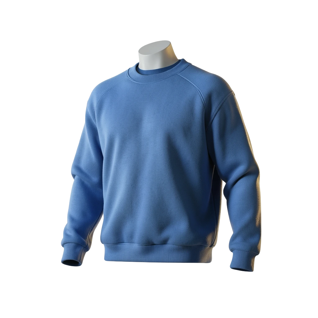 Electric Blue Crewneck