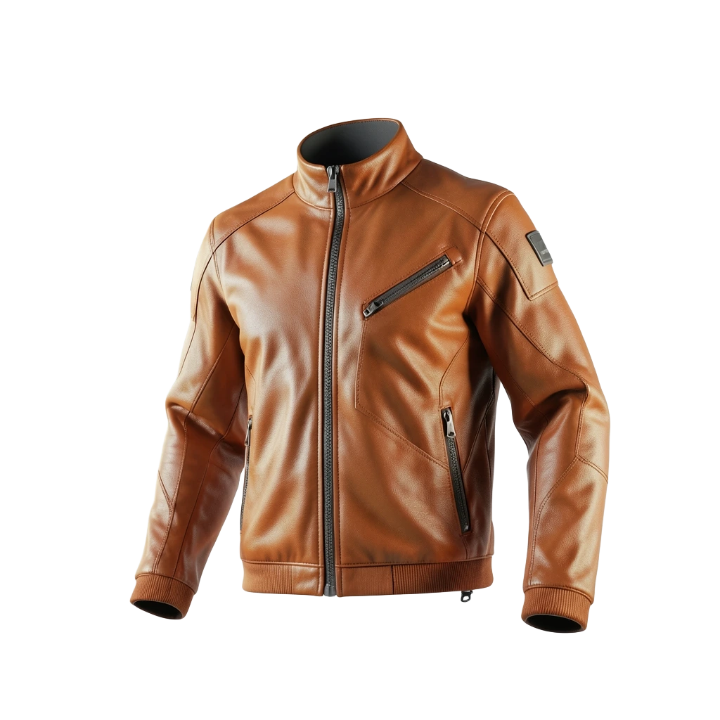 Orange Techwear Jacket