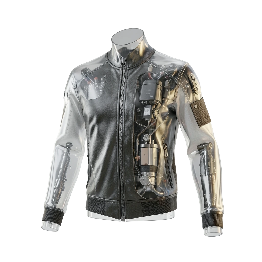 Transparent Tech Jacket