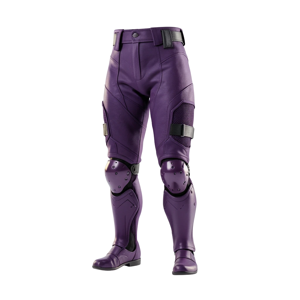 Purple Armored Leggings