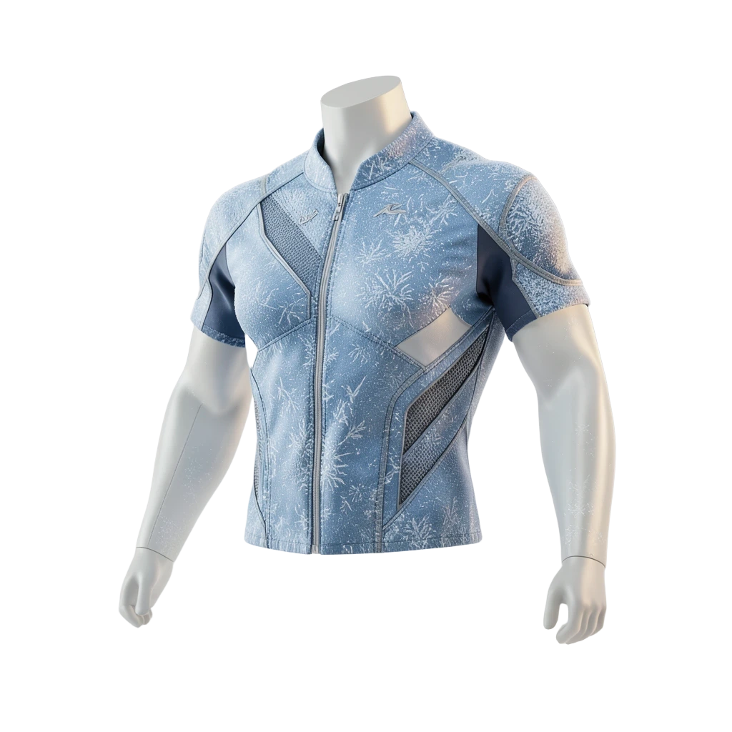 Ice Blue Cryo Suit Top