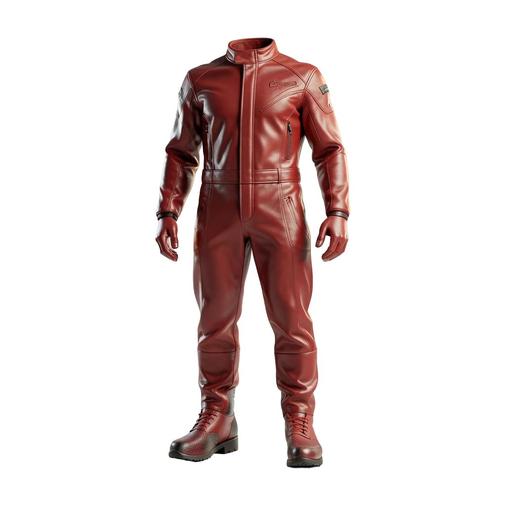 Red Racing Suit with Boots