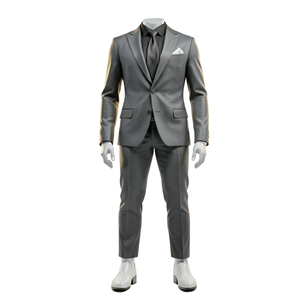 White Suit with Integrated Boots