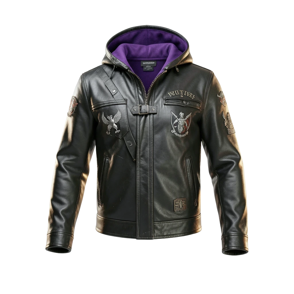 Black-Purple Gang Jacket