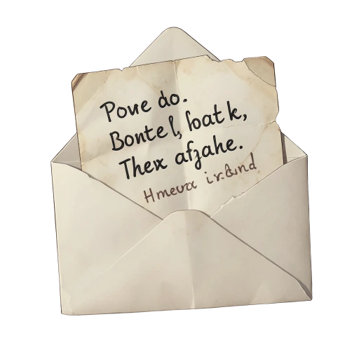 Letter with Cheat Codes