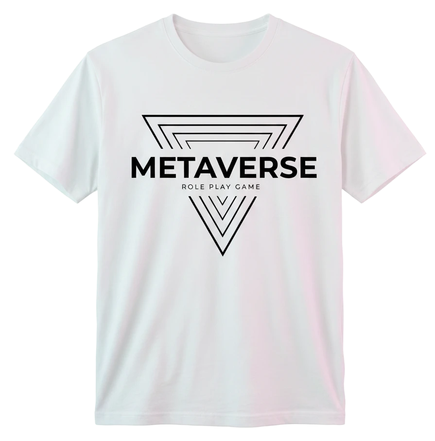 White MetaVerse Tee