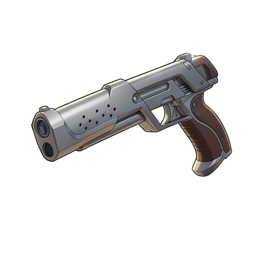 Large-caliber pistol